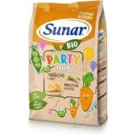 Sunar BIO Party mix hráškové a mrkvové křupky 45 g – Zboží Dáma