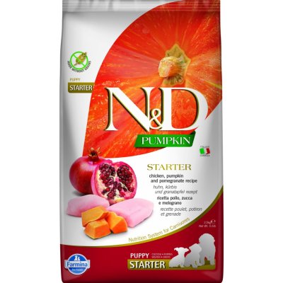 N&D Pumpkin Puppy Starter Chicken&Pomegranat 2,5 kg – Zboží Mobilmania