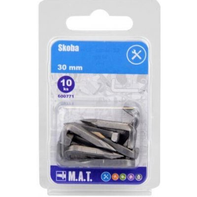 skoba 30mm lesk (10ks) – Hledejceny.cz