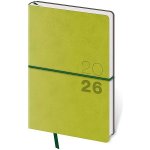 Helma 365 Diář 2026 týdenní kapesní Flexio zelený 580482 – Zboží Živě