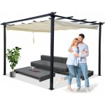 Tomido Zahradní pergola, terasový altán, 3x3x2,4 m SP0835 J-SP0835 – Sleviste.cz