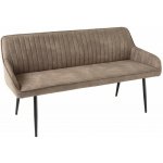 Interior DE Stolová lavice TURIN taupe mikrovláknoLAV43693 – Hledejceny.cz