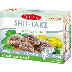 Terezia Company Shii Take + Rhodiola Rosea 60 kapslí