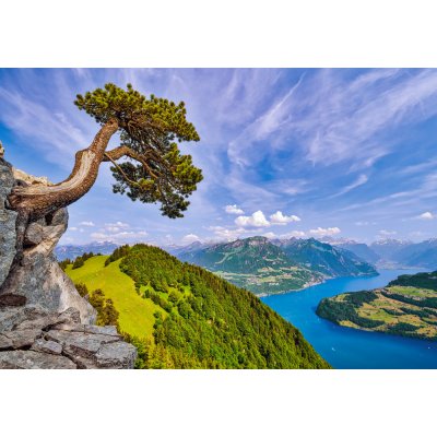 Castorland Výhled na jezero Uri Švýcarsko 1000 dílků – Zboží Dáma