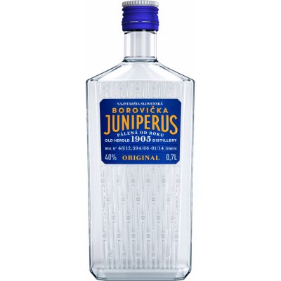 Juniperus Borovička 40% 0,7 l (holá láhev) – Zboží Dáma
