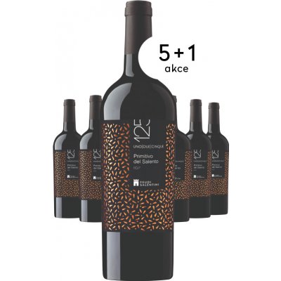 Feudi Salentini 125 Primitivo del Salento 2023 12,5% 0,75 l (holá láhev) – Zboží Dáma