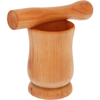 Dřevotéka Dřevěný hmoždíří vysoký 11x7 cm – Sleviste.cz