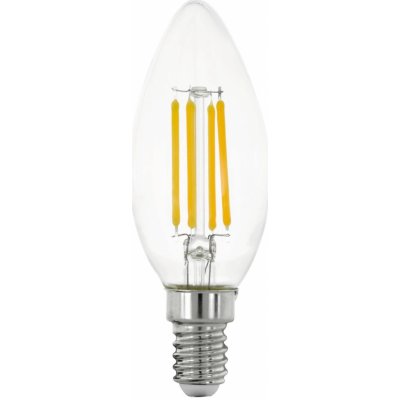 Eglo LED žárovka E14 C35 7W 806lm 2700K čirá – Hledejceny.cz