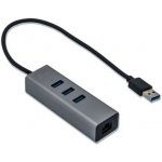 i-Tec USB 3.0 Metal HUB 3 Port + Gigabit Ethernet U3METALG3HUB – Zbozi.Blesk.cz