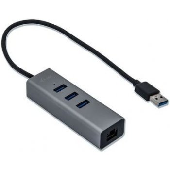 i-Tec USB 3.0 Metal HUB 3 Port + Gigabit Ethernet U3METALG3HUB