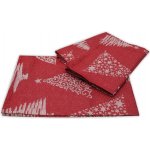 HOME ELEMENTS Stromky 50 x 70 cm červené 3 ks – Zboží Dáma