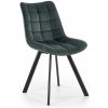 Jídelní židle Halmar K332 zelená