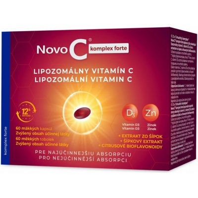 Novo C komplex 60 měkkých tobolek – Hledejceny.cz