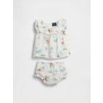 Baby mušelínový outfit set Gap & Medvídek Pú Bílá – Sleviste.cz