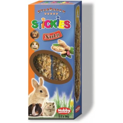 Nobby StarSnack Stickies Nuts 2 x 56 g