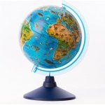 Alaysky's Globe Zoogeografický glóbus pro předškolní děti, popisky v angličtině 25 cm – Zboží Mobilmania