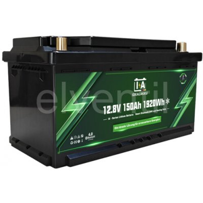 IA-12-150H LiFePO4 12V/150Ah 6 000 cyklů samoohřívací – Zboží Živě