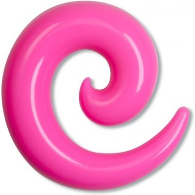 S4U Roztahovák spirála silikon růžová (4 mm) EP01086-04 – Zboží Dáma