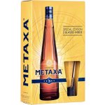 Metaxa 5* 38% 0,7 l (dárkové balení 2 sklenice) – Zbozi.Blesk.cz