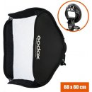 Godox Quick softbox 60x60 a držákem S2 pro externí blesk Godox SGUV6060