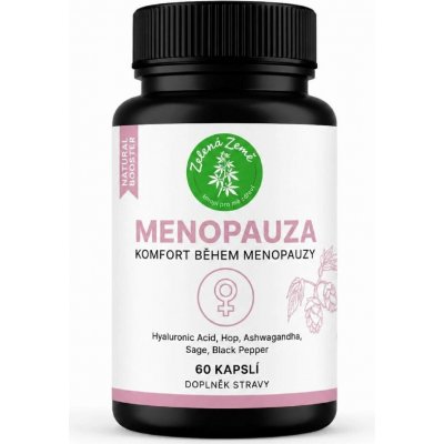 Zelená Země Menopause 60 kapslí – Hledejceny.cz