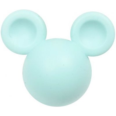 Natana silikonové korálky Mickey mint 32 x 19 mm – Zboží Dáma
