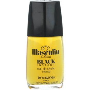 Bourjois Masculin Black Instant toaletní voda pánská 112 ml