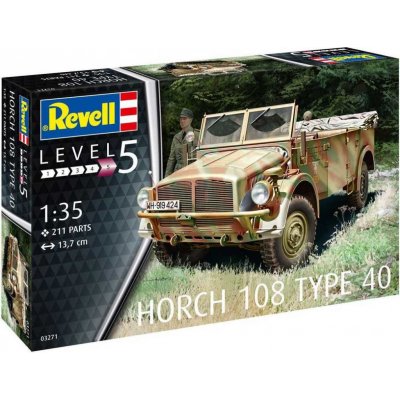 Revell Plastic modelky military 03271 Horch 108 Type 40 1:35