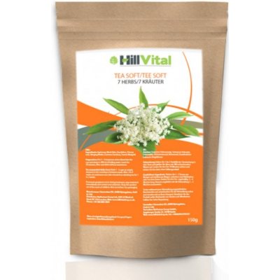 HillVital Čaj Soft 7 bylin 150 g