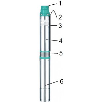 Alfapumpy 3,5SEm 2/10 kabel 20m