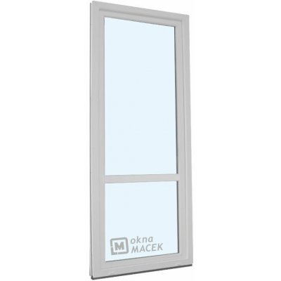 Kömmerling balkonové dveře 70 AD OS s příčkou pravé bílá 80 x 230 cm jednostranná klika + madýlko + PVC rám – Hledejceny.cz