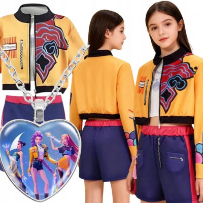 Demon Hunters kpop Rumi cosplay lovkyně démonů 130 cm – Zboží Mobilmania