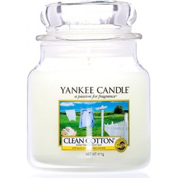 Yankee Candle Clean Cotton 411 g od 289 Kč - Heureka.cz