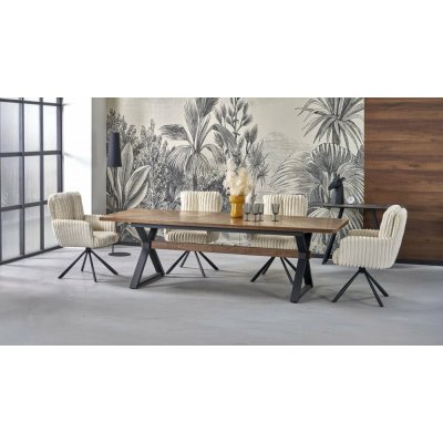 Halmar Rozkládací BARON 200(350) x 100 ořech černá – Hledejceny.cz