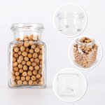 Skleněná nádoba dóza 150ml 9cm s víčkem – Hledejceny.cz