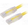 síťový kabel Panduit UTP6AX3MYL Patch, TX6A™ 10Gig,U/UTP, 6a, drát, Cu, PVC, 3m, žlutý