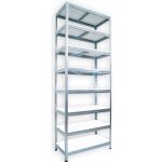 Biedrax Regál 60 x 75 x 270 cm 8 polic – Zbozi.Blesk.cz