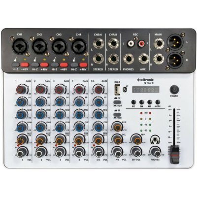 Citronic Q-PAD-8 – Sleviste.cz
