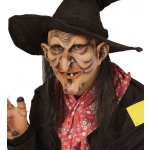 Ptákoviny CB Maska čaroděj-čarodějnice s vlasy – Zboží Mobilmania