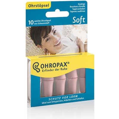 Ohropax Špunty do uší Ohropax Soft - 5 párů – Zbozi.Blesk.cz
