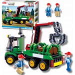 Sluban B0778 Traktor s přívěsem na klády – Zboží Dáma