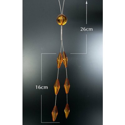 EUROFIRANY DEKORAČNÍ ŠŇŮRA NA ZÁVĚS 10 ORANŽOVÁ – Sleviste.cz