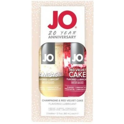SYSTEM JO 20 Year Anniversary Gift Set Champagne & Red Velvet Cake 60 ml – Zboží Dáma