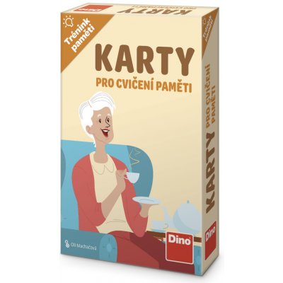 Karty pro cvičení paměti – Zboží Dáma