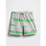 GAP Baby kraťasy French Terry Šedá Šedá – Zboží Mobilmania