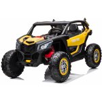 Mamido Elektrické autíčko Buggy Turbo 24V 4x200W žlutá – Zboží Dáma
