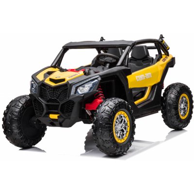 Mamido Elektrické autíčko Buggy Turbo 24V 4x200W žlutá – Zboží Dáma