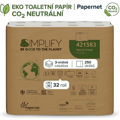 Papernet Carbon Neutral 3-vrstvý 32 ks – Hledejceny.cz