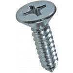 Šroub do plechu s křížovou drážkou DIN 7982C zápustná hlava 4,8x25 DIN 7982C A2 – Hledejceny.cz