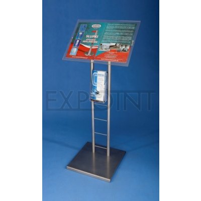 EXPOINT Informační stojan s plexi deskou A3 a kapsou 1/3A4 – Zboží Živě